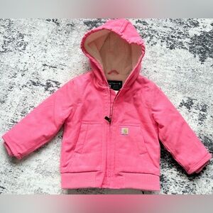 Carhartt Pink Fleece Lined Jacket